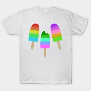 Rainbow Popsicles T-Shirt